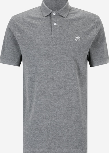 AÉROPOSTALE Camiseta en gris moteado / blanco, Vista del producto