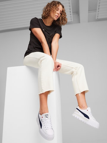 PUMA Platform trainers 'Mayze' in White: front