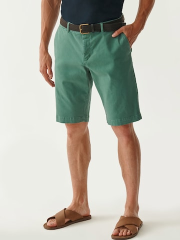 TATUUM - regular Pantalón chino 'JOE 1' en verde: frente