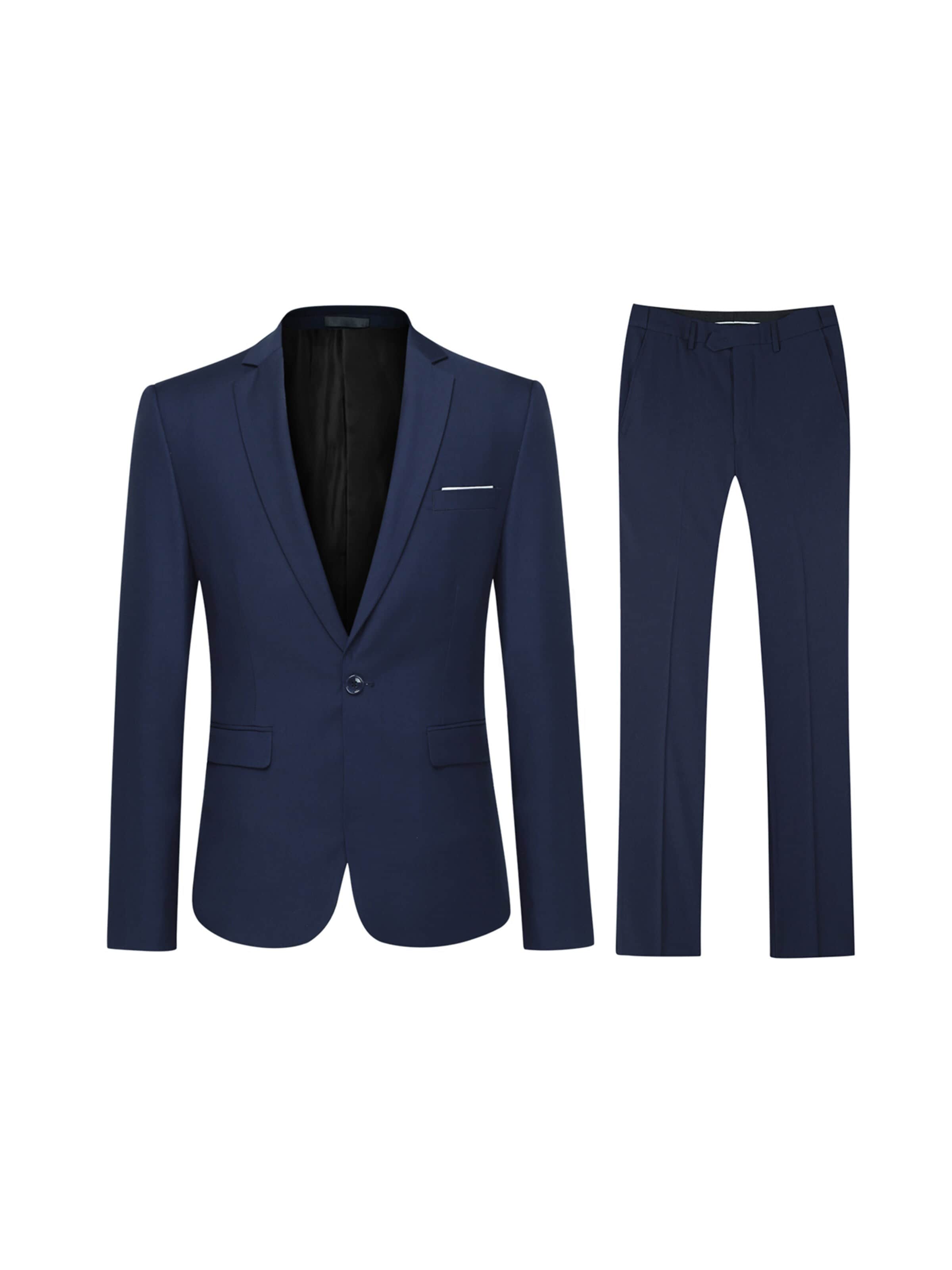 YOUTHUP Suit 'Feierabend' in Blue: front
