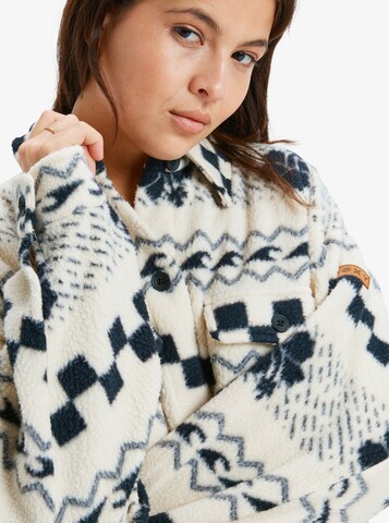 ROXY Fleece Jacket in White