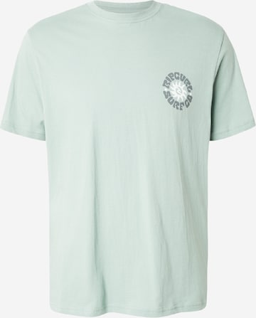 RIP CURL - Camiseta 'PACIFIC RINSE CIRCLE' en verde: frente