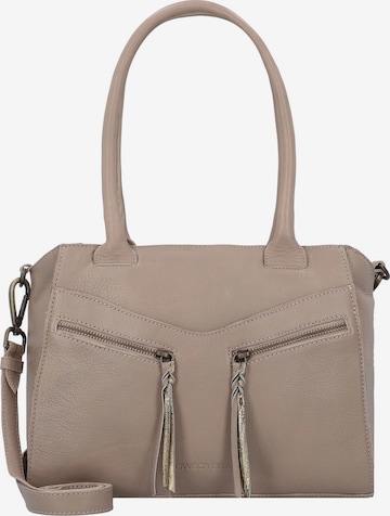 Cowboysbag Schultertasche 'Floyd' in Braun: Vorderseite