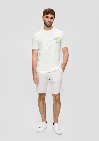 T-Shirt s.Oliver en blanc