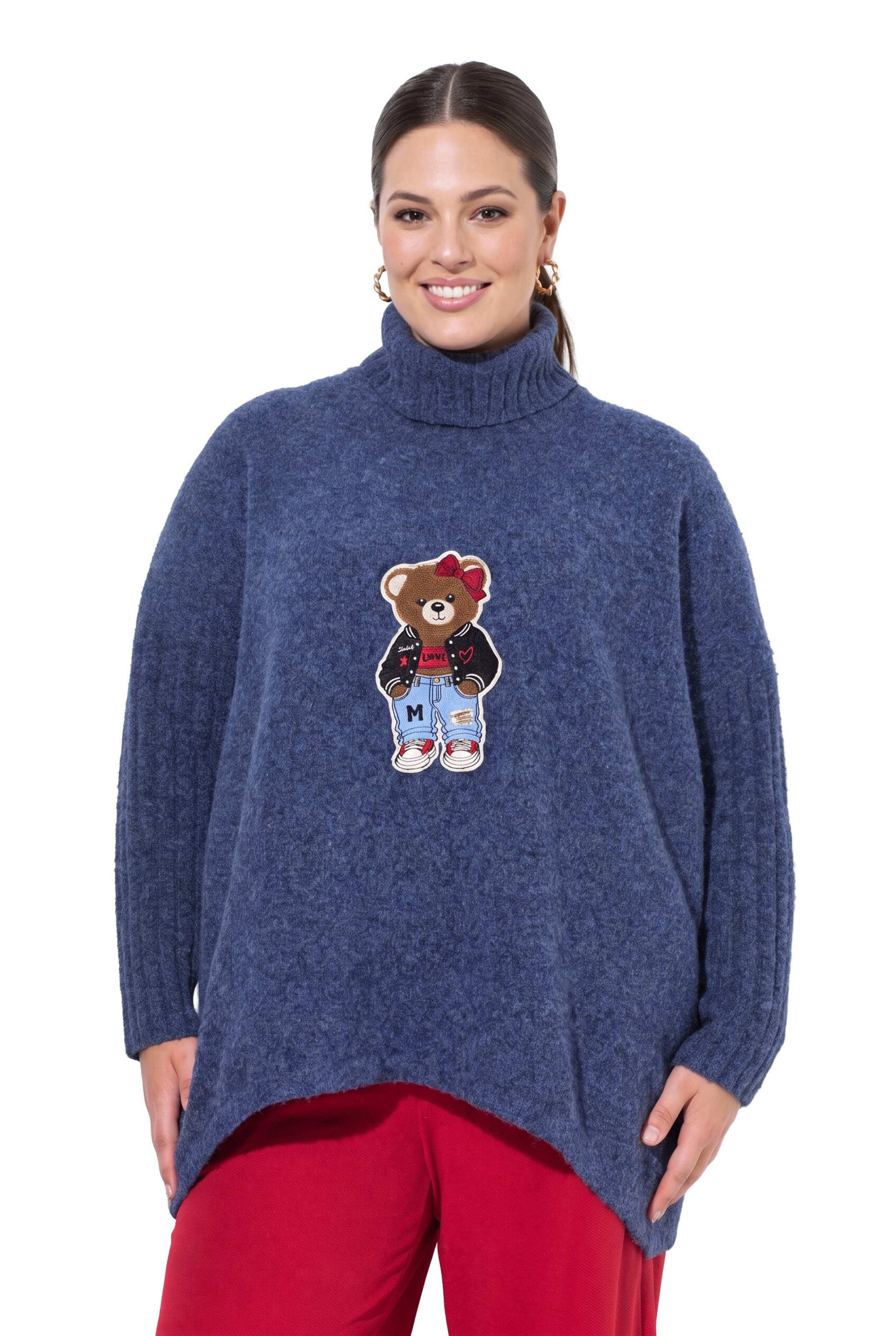 MIAMODA Pullover in Blau: Vorderseite