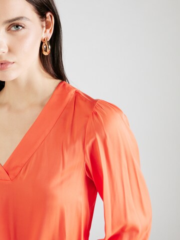 COMMA Bluse i orange