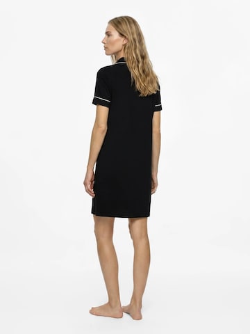 Camicia da notte di Karl Lagerfeld in nero