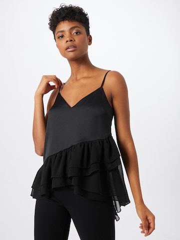 River Island Top in Schwarz: predná strana