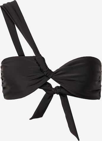 Bandeau Hauts de bikini NLY by Nelly en noir : devant