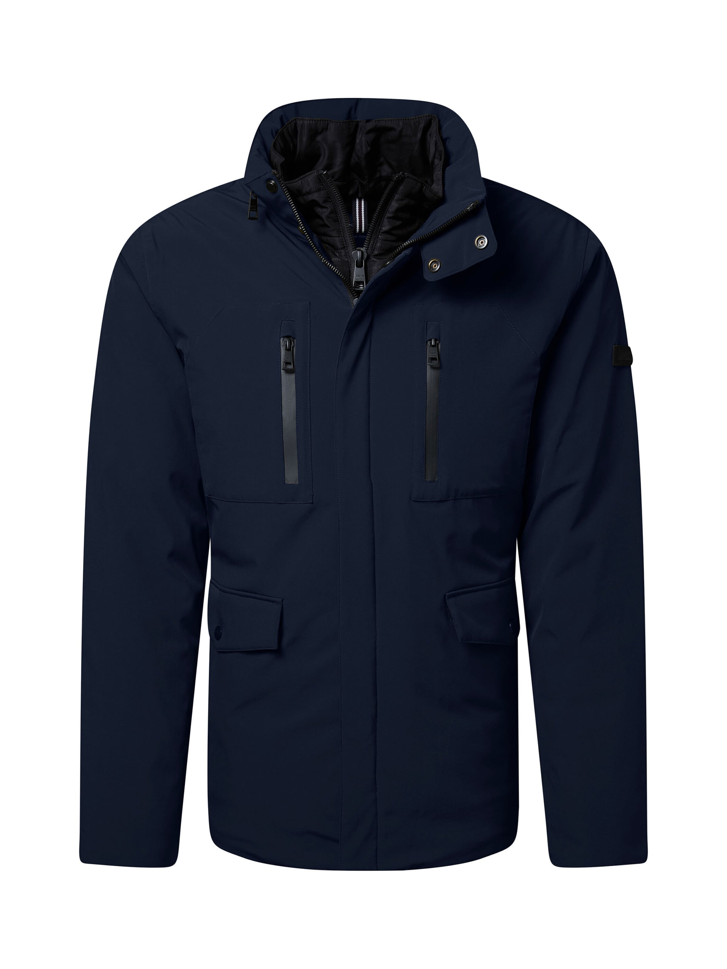 PIERRE CARDIN Winterjacke in Blau: Vorderseite