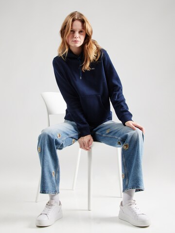 Tommy Jeans Mikina – modrá