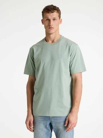 CHASIN' T-Shirt 'Trez' in Grün
