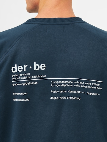 Derbe Sweatshirt in Blue