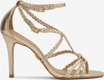 Kazar Sandals in Gold