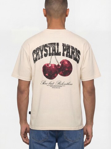 Crystal Paris Shirt 'Relentless'‌‌‌‌‌‌‌‌‌‌ in Weiß: Vorderseite