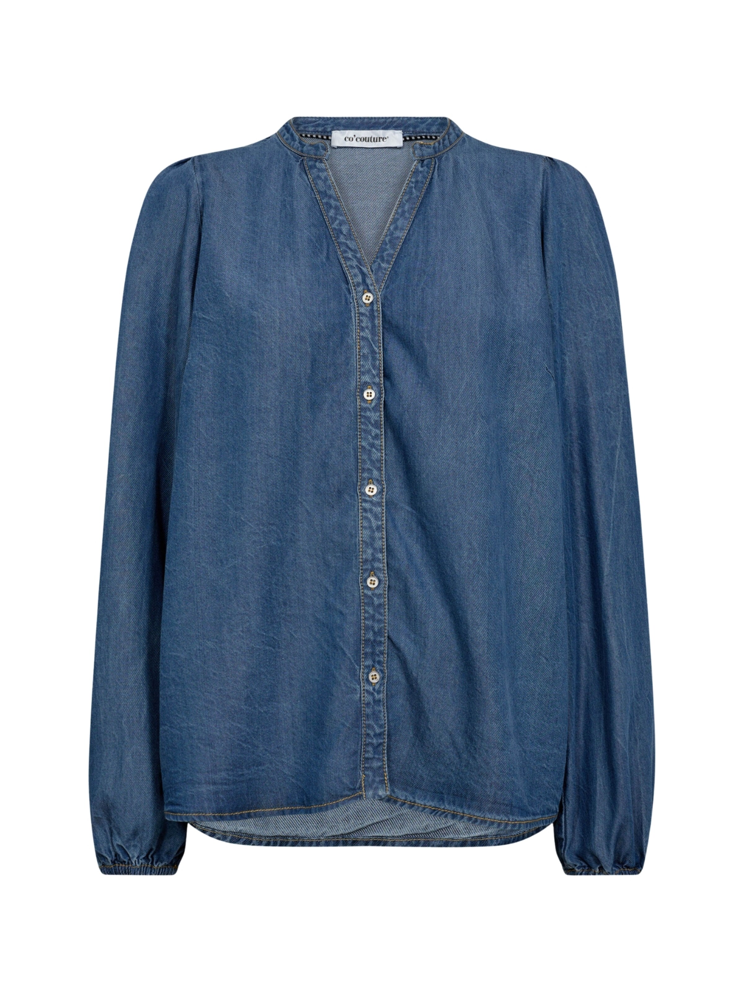 co'couture Halenka – modrá: přední strana