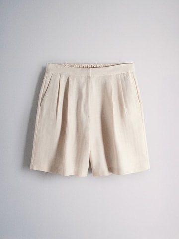 Loosefit Pantalon à plis The Set en beige