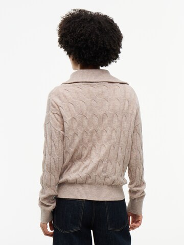 TOMMY HILFIGER Pullover in Braun