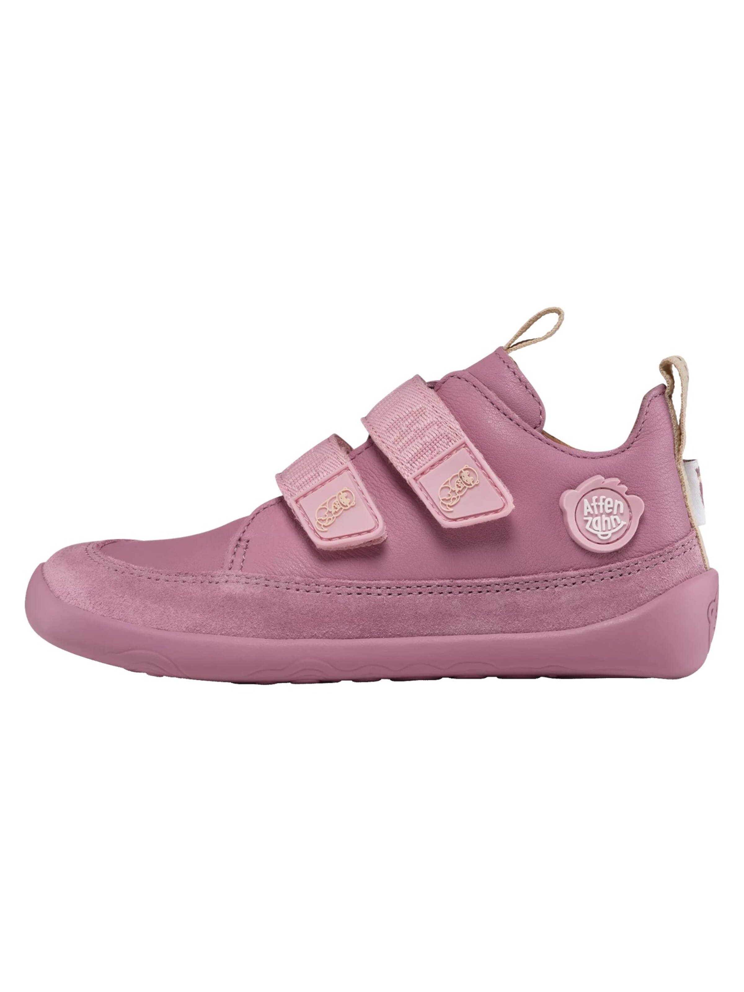 Affenzahn Sneakers 'Sneaker Leder Buddy' in Purple: front