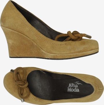 ALBA MODA High Heels & Pumps in 38 in Beige: front