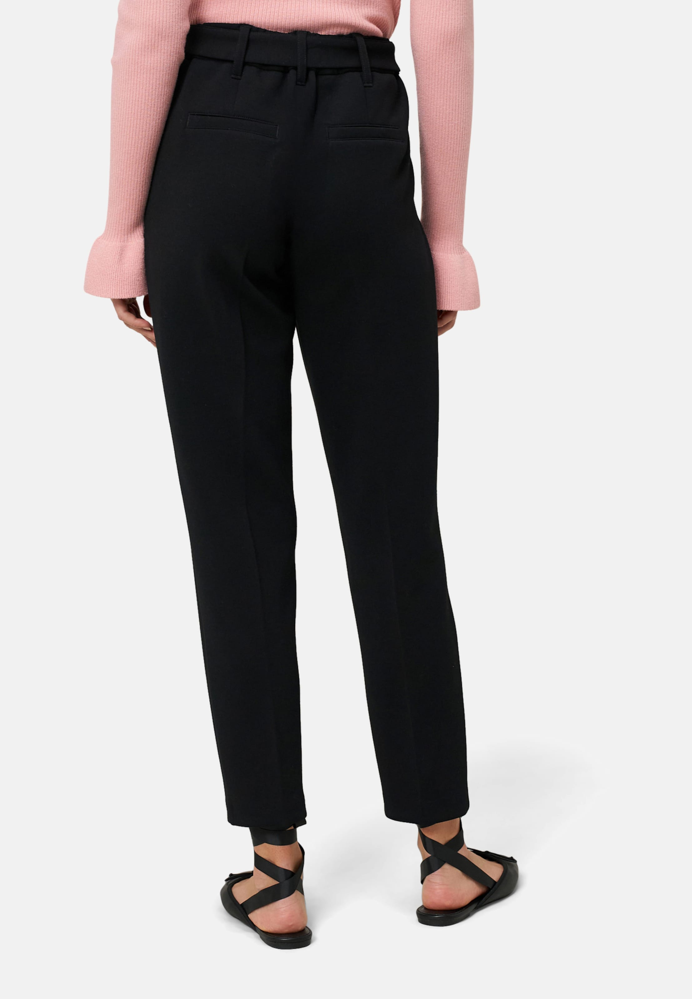 zero Skinny Hose in Schwarz