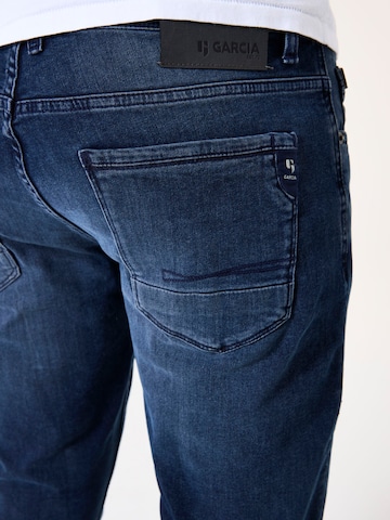 Coupe slim Jean GARCIA en bleu