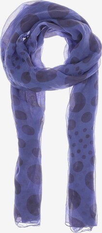 La Fée Maraboutée Scarf & Wrap in One size in Blue: front