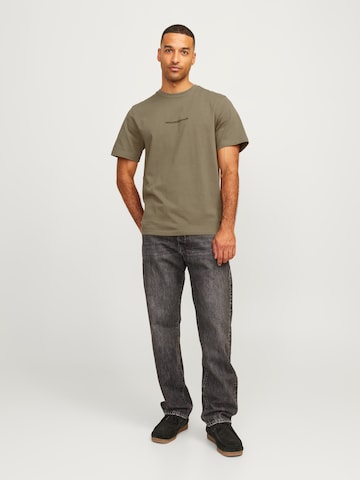 JACK & JONES Majica 'RDDBARRY' | zelena barva