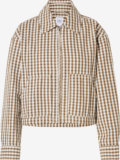GAP Přechodná bunda ve velikosti XS - béžová / hnědá, Produkt