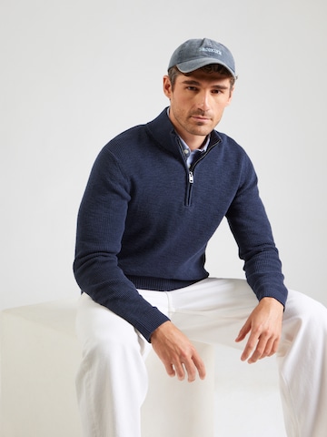 s.Oliver Pullover in Blau: Vorderseite