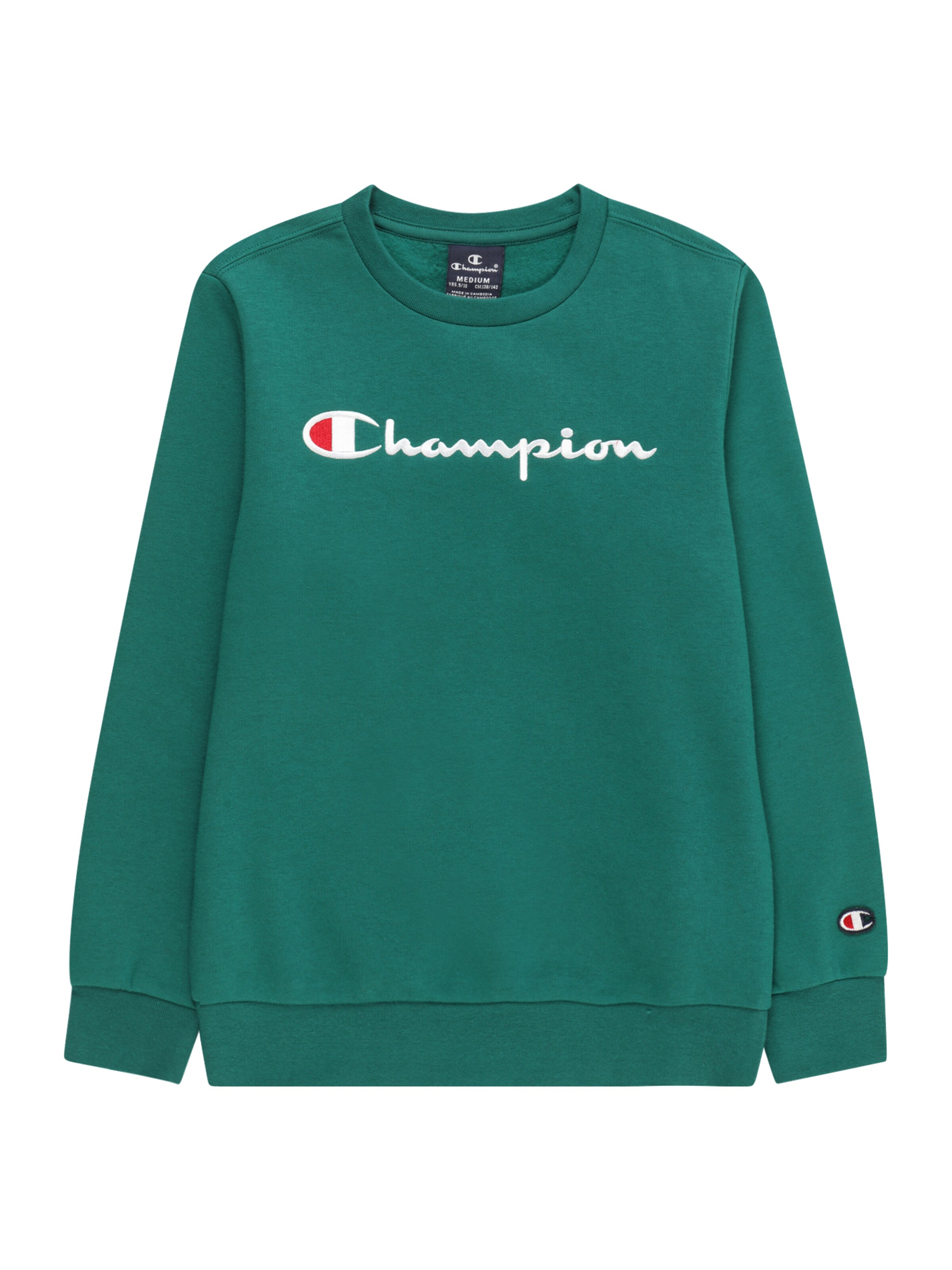 90'S Champion Authentic Athletic Apparel Triple Print College Sweatshirt, Men's Size L cotton gray type Vintage Second Hand