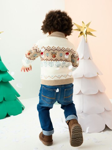 Next Pletená bunda – béžová