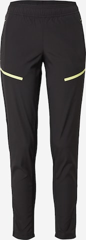 PUMA Slim fit Workout Pants in Black: front