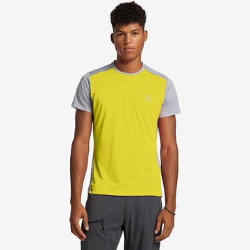 Haglöfs Performance Shirt 'L.I.M TECH' in Yellow: front