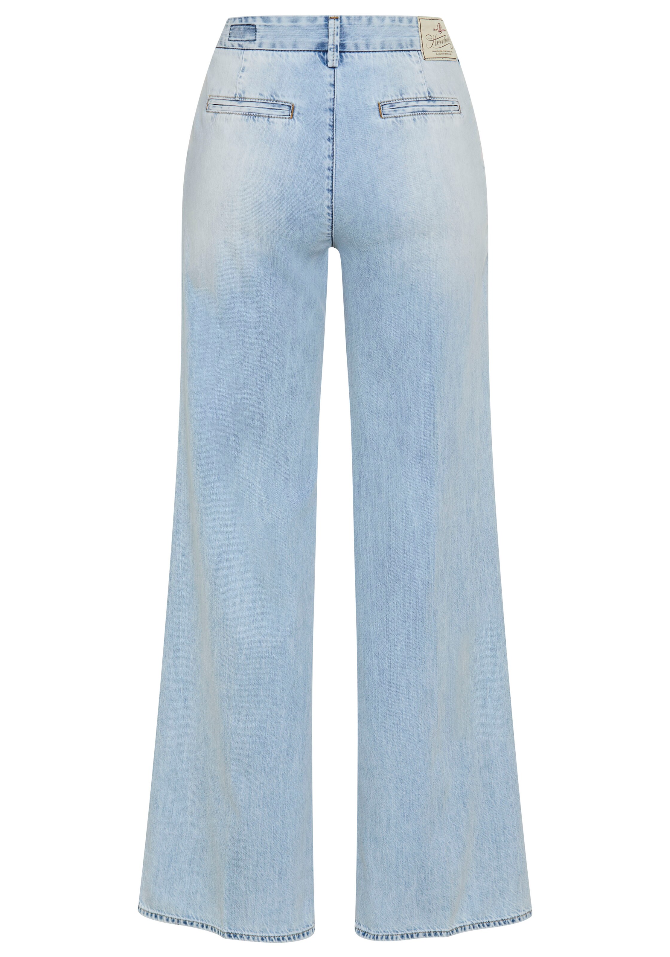 Herrlicher Wide Leg Jeans in Blau