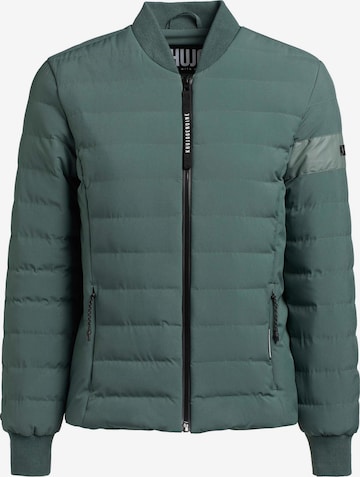 Veste d’hiver ' MAUDE MATT ' khujo en vert : devant