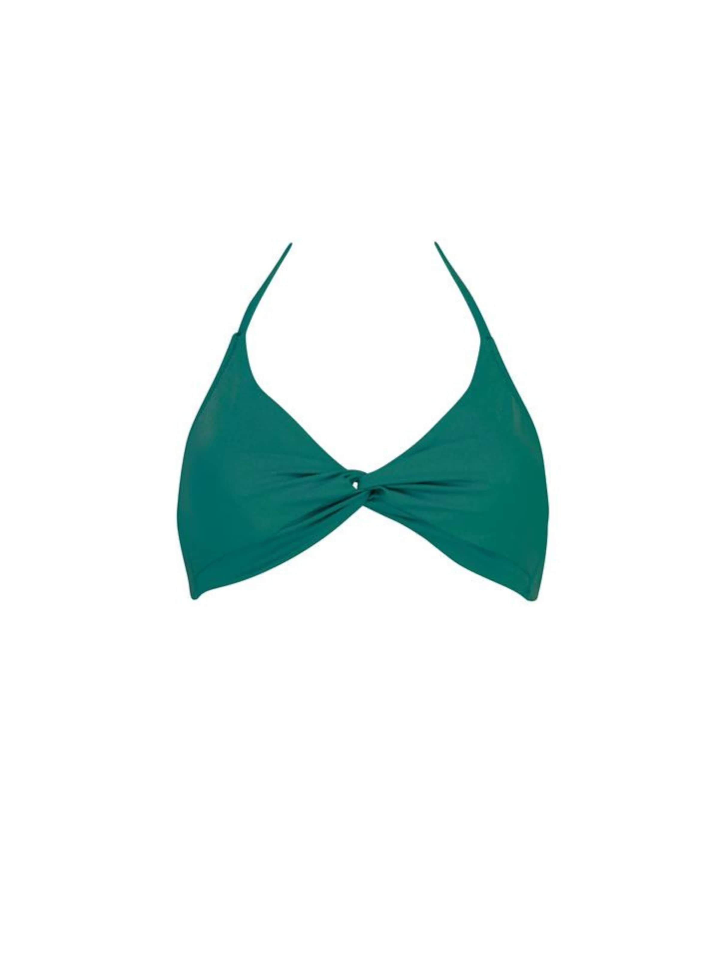 OLYMPIA Triangel Bikinitop 'Mix&Match' in Grün: Vorderseite