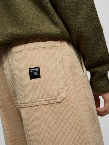 Loosefit Pantaloni di Pull&Bear in beige