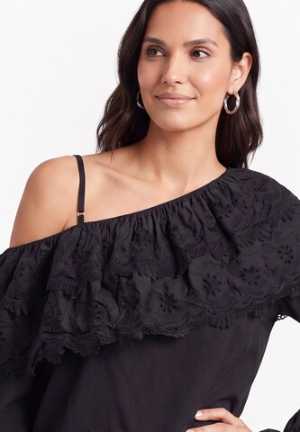 usha BLACK LABEL Blouse in Black