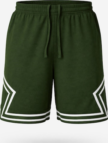 Pantaloncini da surf 'Pantoneclo Men’s Gym Shorts with Side Gaset' di PANTONECLO in verde: frontale