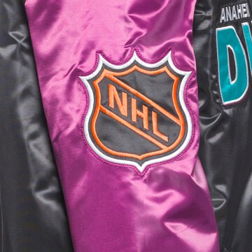 Starter Between-Season Jacket 'Anaheim Ducks' in Black
