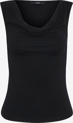 Vero Moda TallTop - crna boja: prednji dio