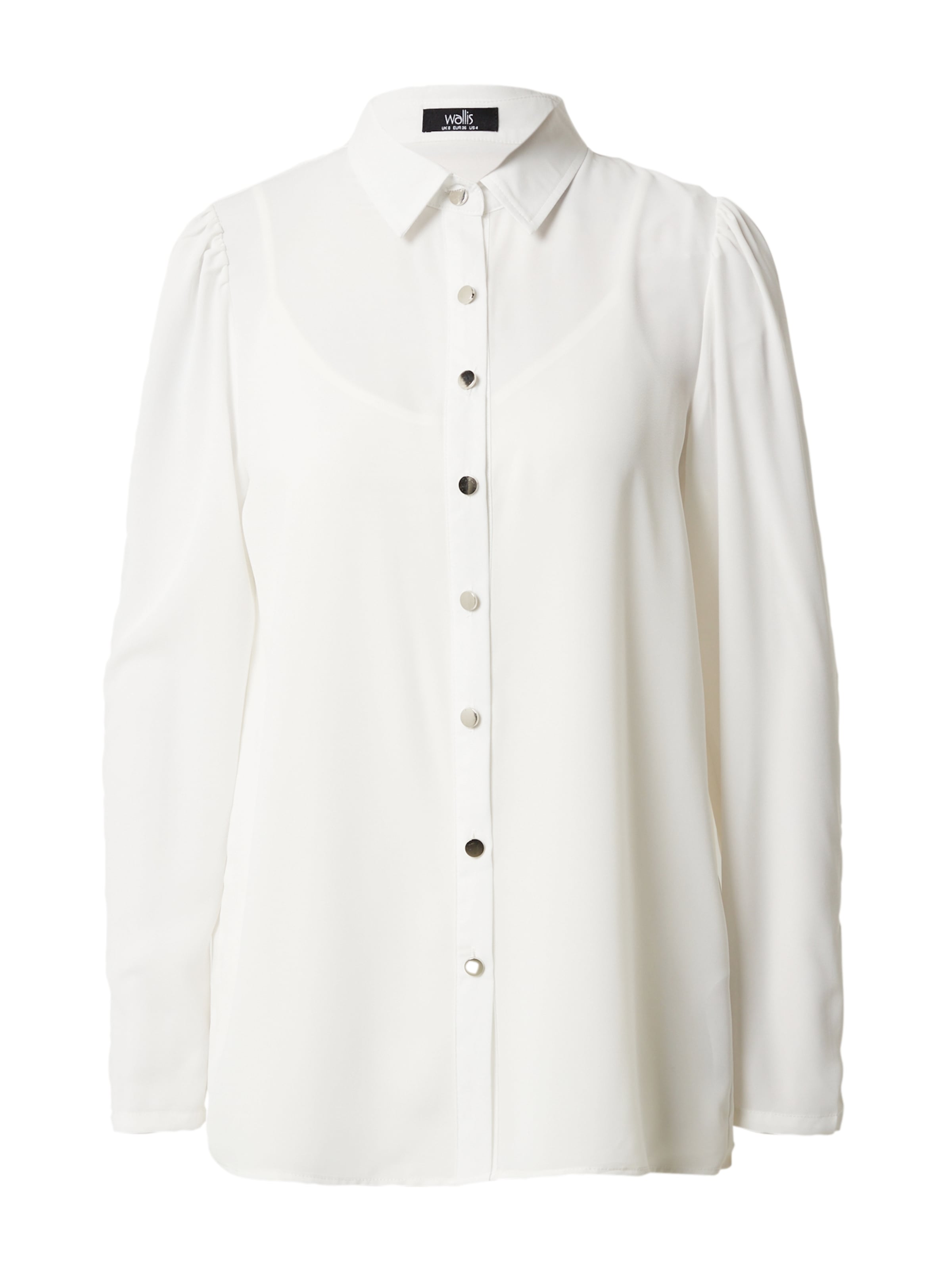 Wallis Bluse in Beige: Vorderseite