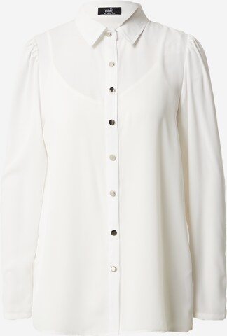 Wallis Blouse in Beige: front