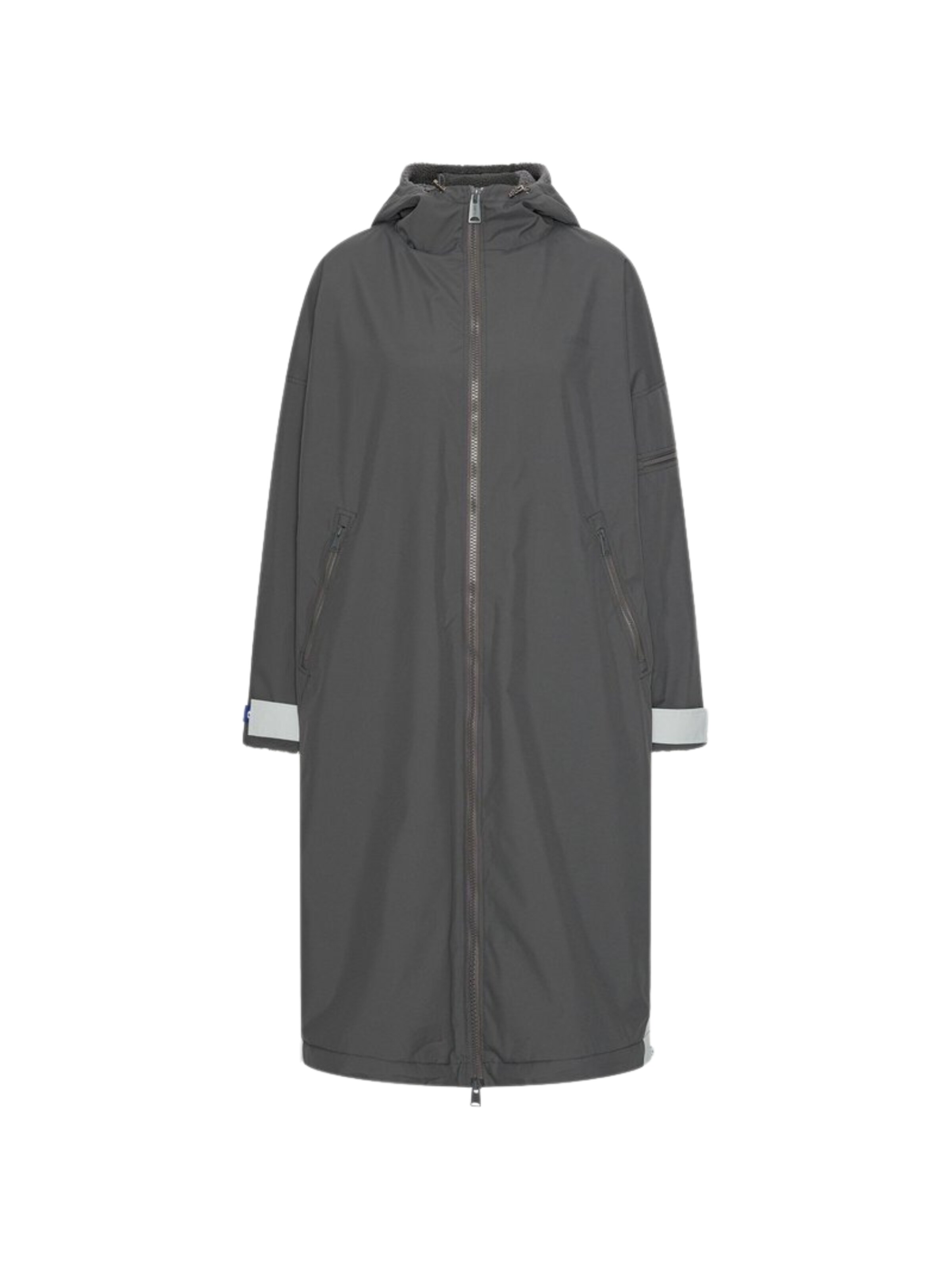 Peignoir long ' Nordic ' Copenhagen Cartel en noir : devant