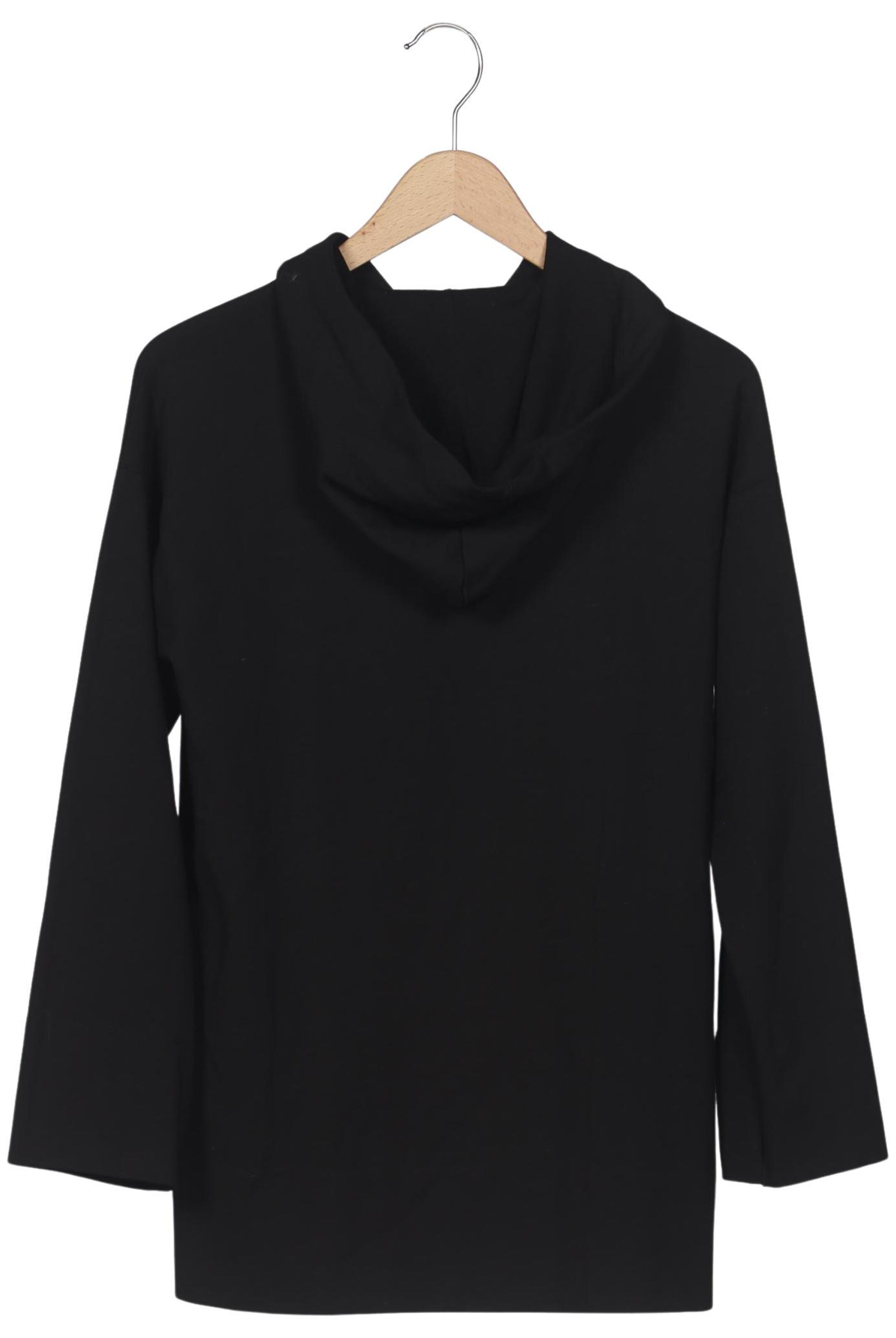 HALLHUBER Sweatshirt & Zip-Up Hoodie in XS in Black