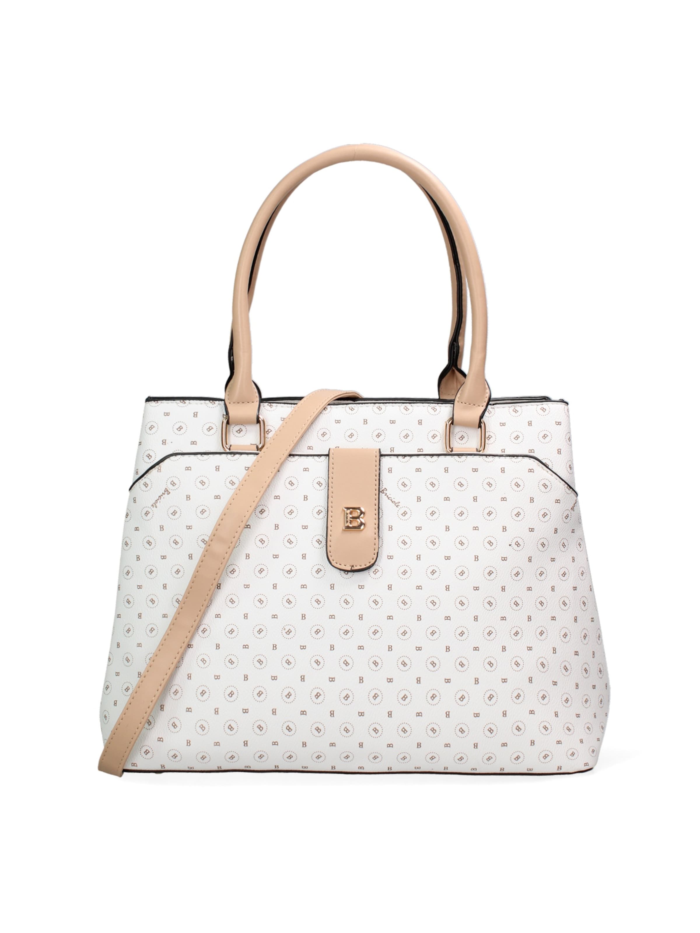 Briciole Schoudertas in Wit: voorkant