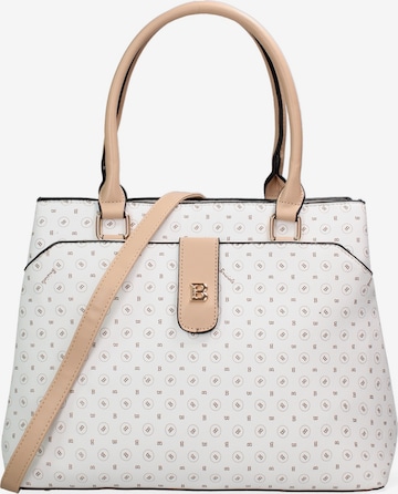 Briciole Shoulder Bag in White: front