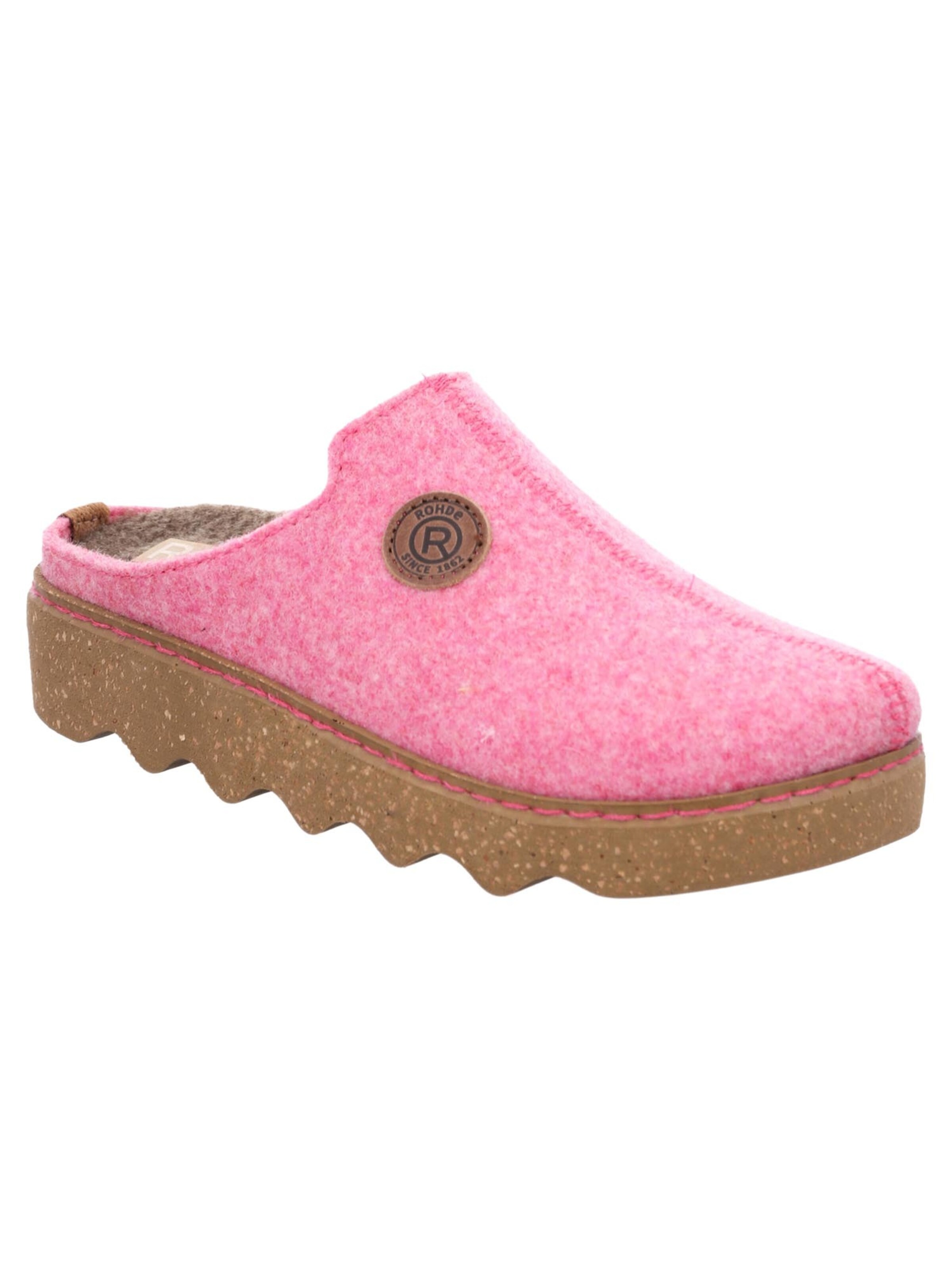 Clogs 'Foggia-D' di ROHDE in rosa