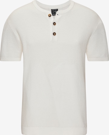 JOHN DEVIN Sweater in White: front